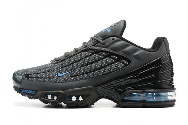 Nike Air Max Plus 3 (M) Grey and Blue Sneakers