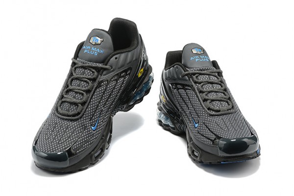 Nike Air Max Plus 3 (M) Grey and Blue Sneakers