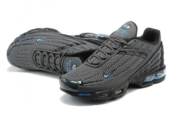 Nike Air Max Plus 3 (M) Grey and Blue Sneakers