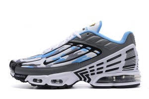 Nike Air Max Plus 3 (M) White Blue and Grey Sneakers