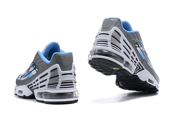 Nike Air Max Plus 3 (M) White Blue and Grey Sneakers
