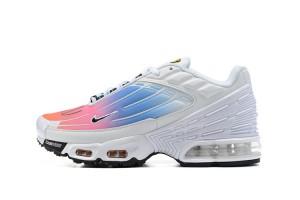 Nike Air Max Plus 3 (M) White Blue and Pink Sneakers