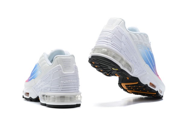 Nike Air Max Plus 3 (M) White Blue and Pink Sneakers