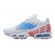 Nike Air Max Plus 3 (M) White Blue and Red Sneakers