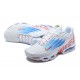 Nike Air Max Plus 3 (M) White Blue and Red Sneakers