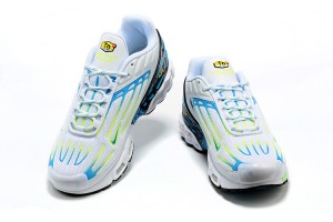 Nike Air Max Plus 3 (M) White Blue and Yellow DV7138-100 Sneakers