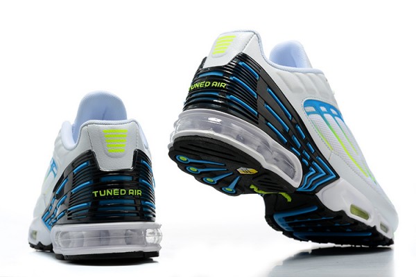 Nike Air Max Plus 3 (M) White Blue and Yellow DV7138-100 Sneakers