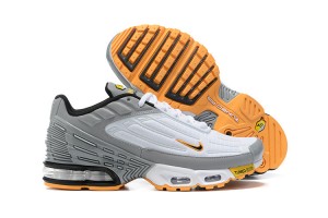 Nike Air Max Plus 3 (M) White Grey and Orange Sneakers
