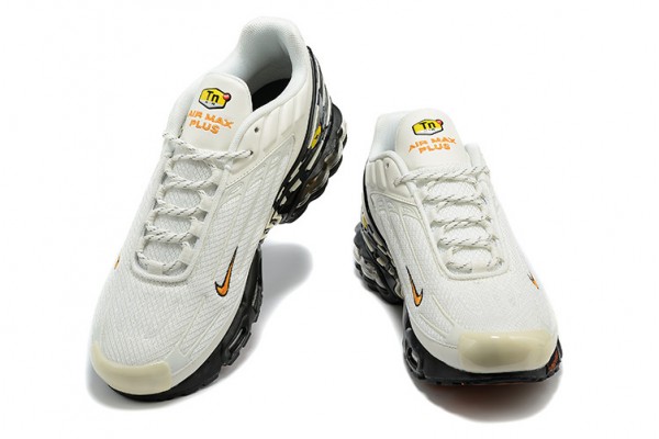 Nike Air Max Plus 3 (M) White Orange DQ1105-001 Sneakers