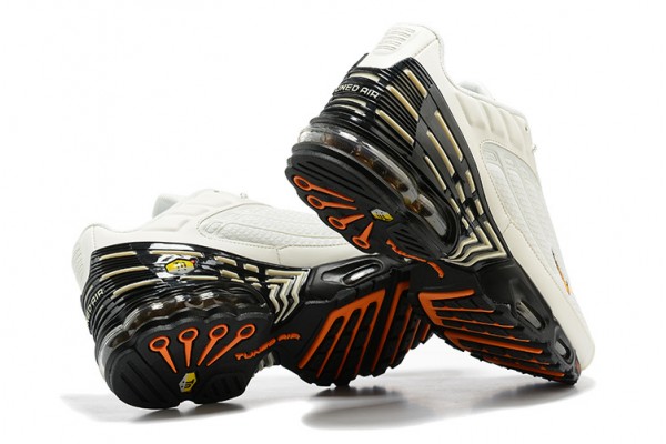 Nike Air Max Plus 3 (M) White Orange DQ1105-001 Sneakers
