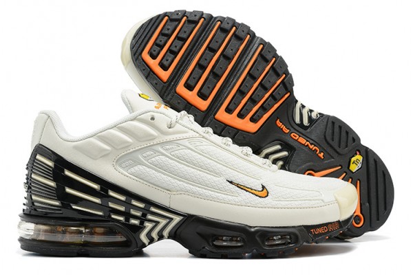 Nike Air Max Plus 3 (M) White Orange DQ1105-001 Sneakers