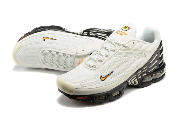 Nike Air Max Plus 3 (M) White Orange DQ1105-001 Sneakers
