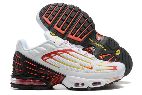 Nike Air Max Plus 3 (M) White Red DX9263-100 Sneakers