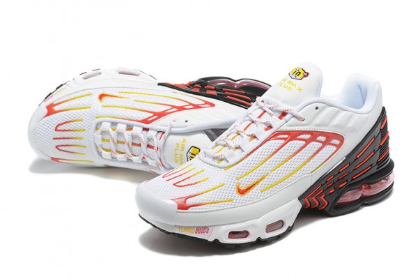 Nike Air Max Plus 3 (M) White Red DX9263-100 Sneakers
