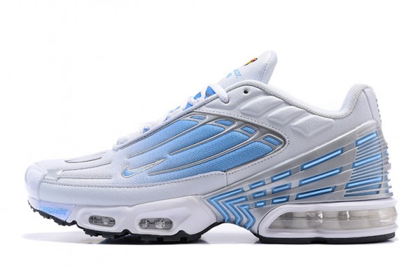 Nike Air Max Plus 3 (M) White Silver Sneakers