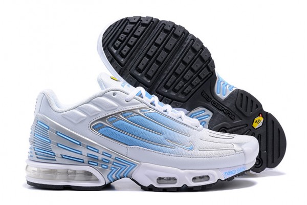 Nike Air Max Plus 3 (M) White Silver Sneakers