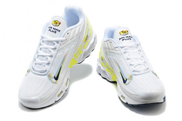 Nike Air Max Plus 3 (M) White Yellow DV6823-100 Sneakers
