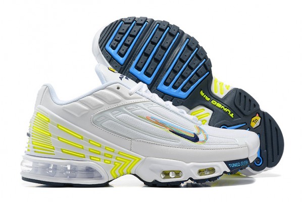 Nike Air Max Plus 3 (M) White Yellow DV6823-100 Sneakers