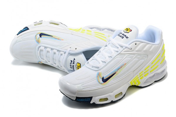 Nike Air Max Plus 3 (M) White Yellow DV6823-100 Sneakers