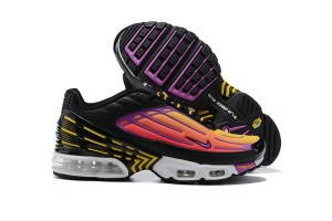 Nike Air Max Plus 3 (W/M) Black Yellow and Purple CJ9684-003  Sneakers