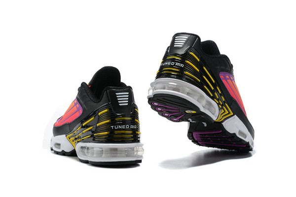 Nike Air Max Plus 3 (W/M) Black Yellow and Purple CJ9684-003  Sneakers