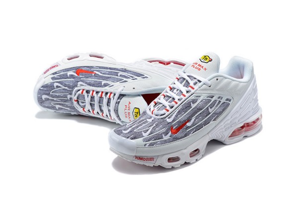 Nike Air Max Plus 3(W/M) White Grey DH4107-100 Sneakers
