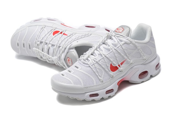Nike Air Max Plus Utility (M) White Red FN3488-100 Sneakers