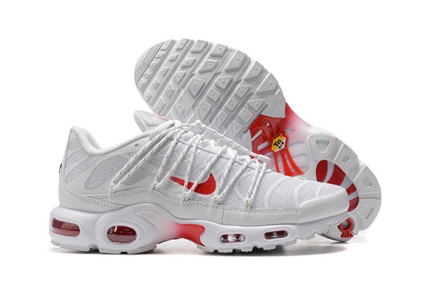 Nike Air Max Plus Utility (M) White Red FN3488-100 Sneakers